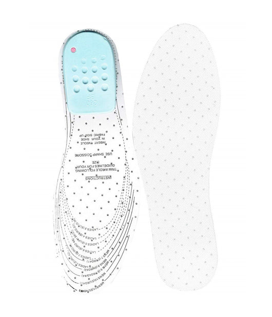 Coppia Solette Sottopiede Forate Tallone Taglia 36-45 Cc4290 Scarpe Uomo Donna         