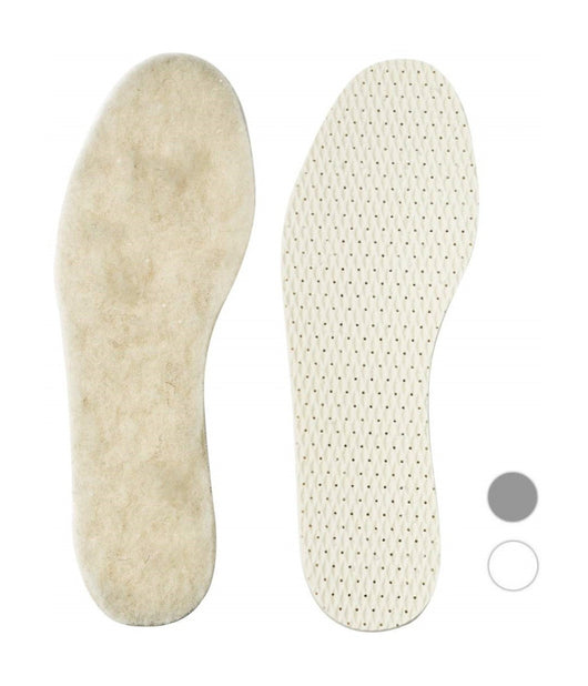 Coppia Solette Sottopiede Lana Taglia 32-45 Scarpe Antibatterico Scaldapiedi         