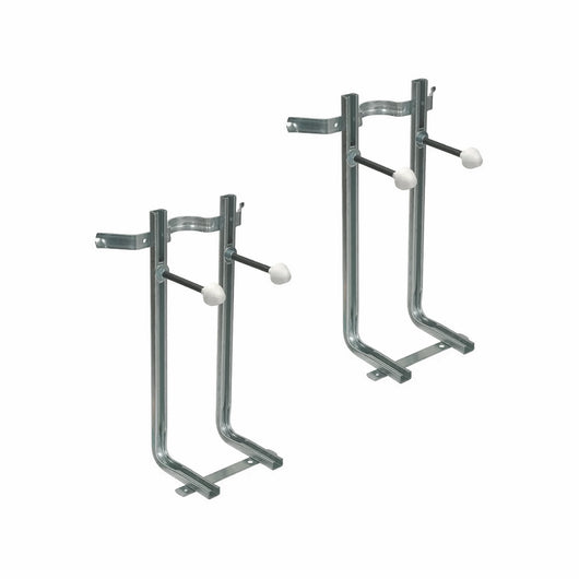 Coppia di staffe per wc e bidet sospesi