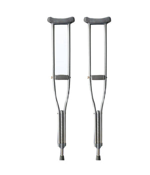 Coppia Stampelle Sottobraccio Stampella In Alluminio Regolabile Lega Leggera         