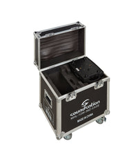 Coppia Testa Mobile Wash Led 36x12w 18w Rgbw A Uv Flight Case Powercon Ganci Dmx         