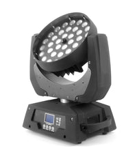 Coppia Testa Mobile Wash Led 36x12w 18w Rgbw A Uv Flight Case Powercon Ganci Dmx         