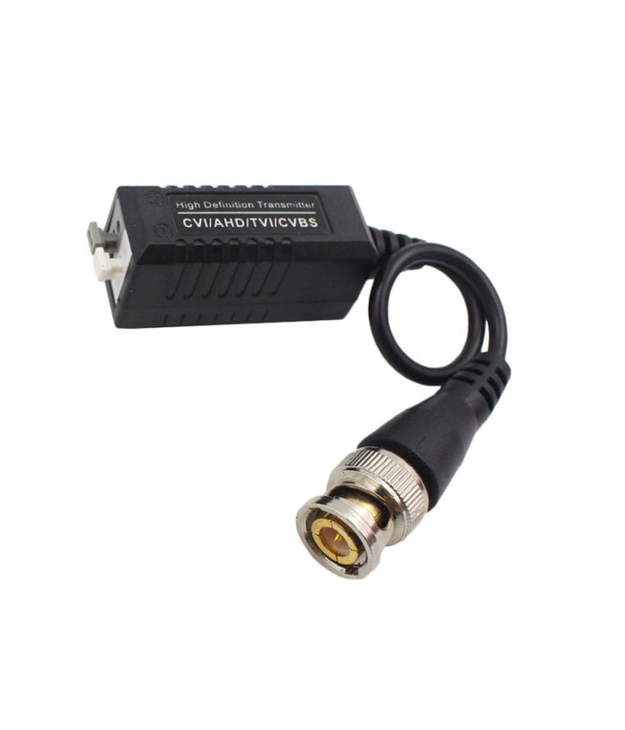 Coppia Trasmettitori Video Balun Passivi Ahd Hdcvi Hdtvi Cctv Bnc Utp Cat5 1080p         
