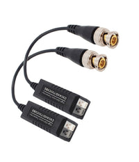 Coppia Trasmettitori Video Balun Passivi Ahd Hdcvi Hdtvi Cctv Bnc Utp Cat5 1080p         