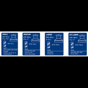 COPPIA WINCHER Ø MM.90/100