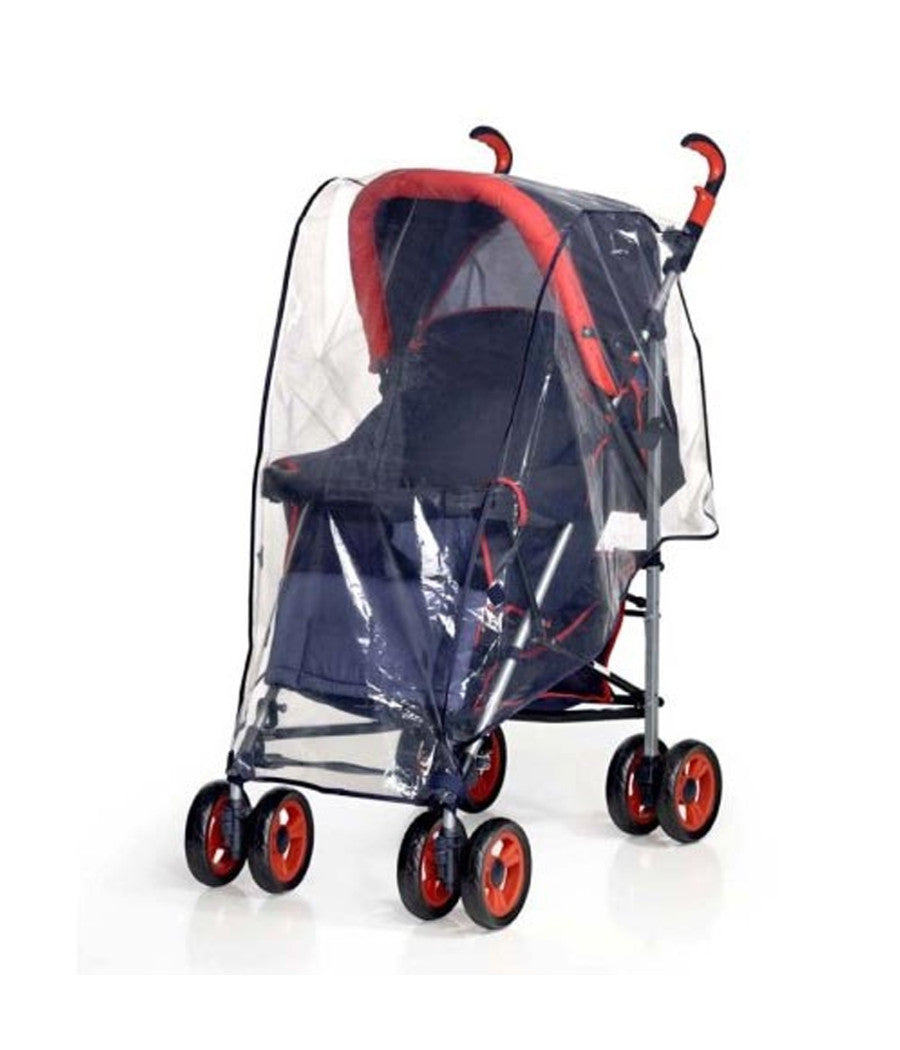 Copri Passeggino Parapioggia Per Pioggia Universale Pvc Trasparente Resistente         