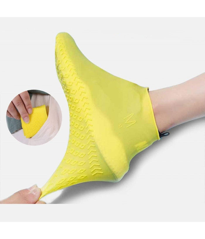 Copri Scarpe Impermeabile In Silicone Antiscivolo Copriscarpe Lavabili Copertura     M    