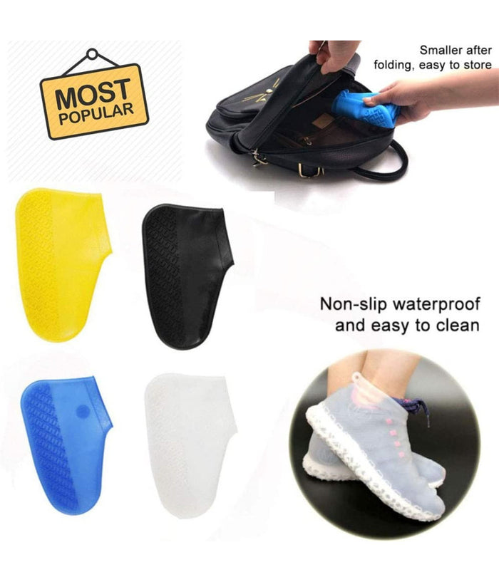Copri Scarpe Impermeabile In Silicone Antiscivolo Copriscarpe Lavabili Copertura     M    