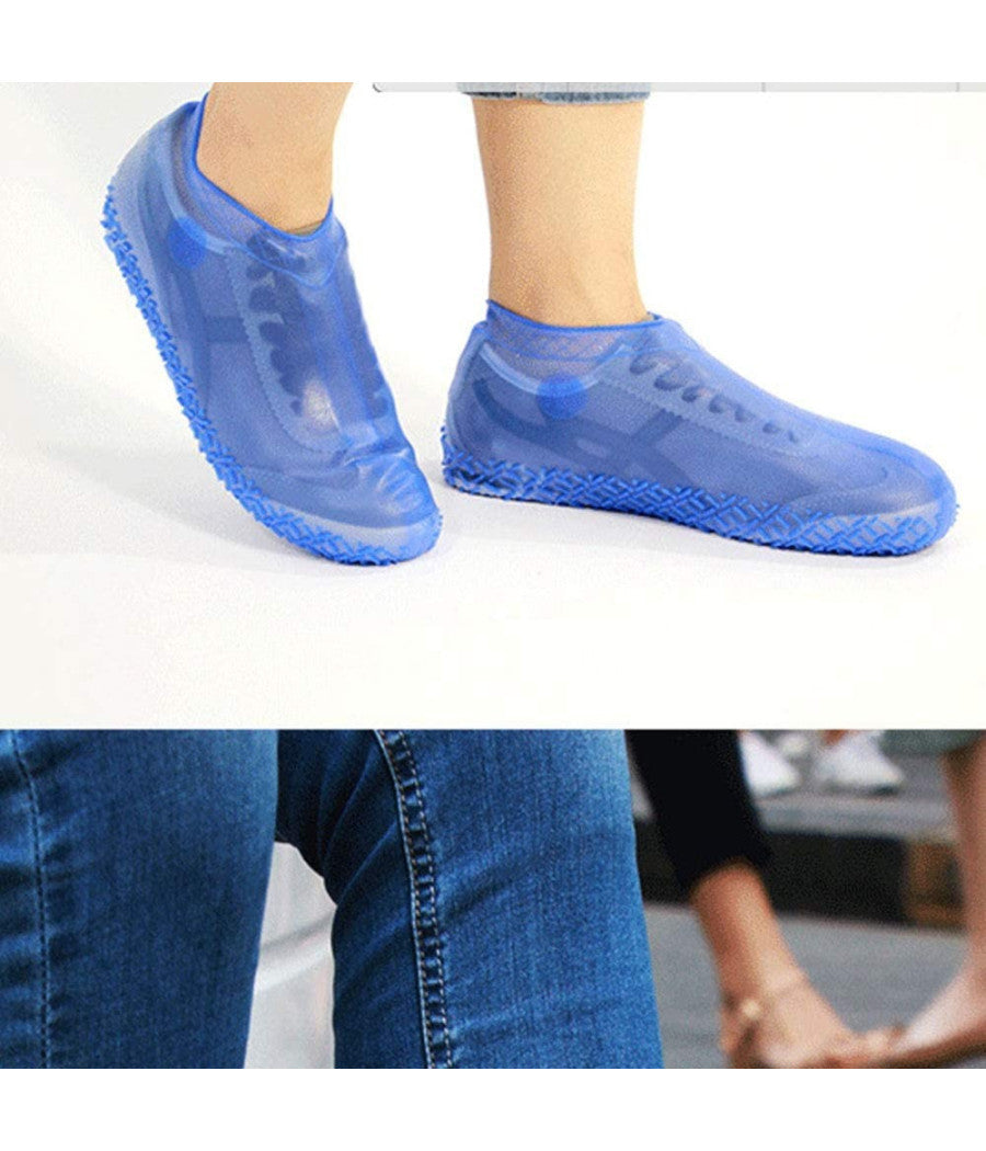 Copri Scarpe Impermeabile In Silicone Antiscivolo Copriscarpe Lavabili Copertura     L    