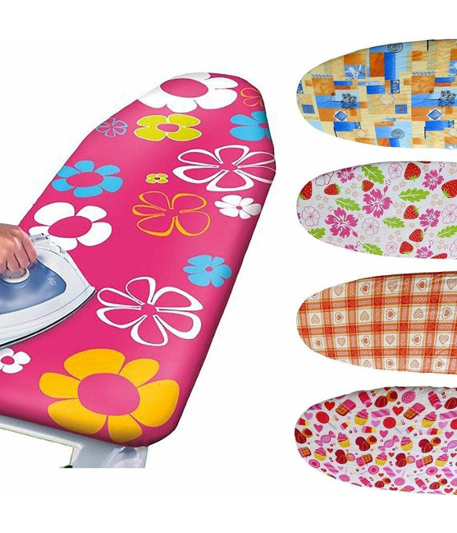 Copriasse Copertura Cover Asse Da Stiro Per Tavolo Da Stiro 140x50 Cm In Tela         