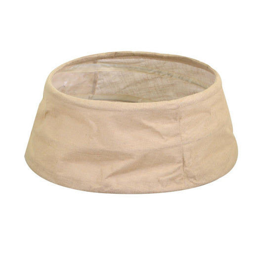 Copribase albero juta pieghevole naturale tondo cm ø68h25