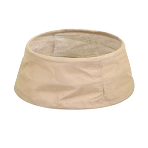 Copribase albero juta pieghevole naturale tondo cm ø68h25