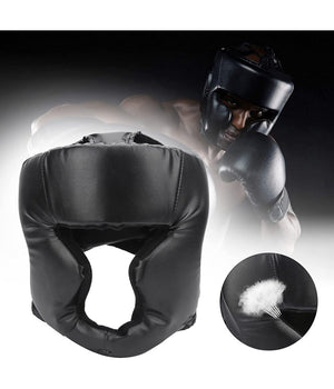 Copricapo Addensato Da Boxe Durevole Pratico Per Allenamento Protezione Testa         