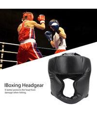Copricapo Addensato Da Boxe Durevole Pratico Per Allenamento Protezione Testa         