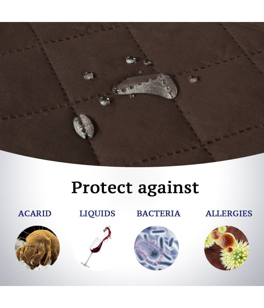 Copridivano Copri Sedia Impermeabile Divano Copertura Su Due Lati Per Cani Gatti         