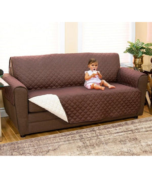 Copridivano Double Face 2 Posti Per Animali Proteggi Da Peli 140 X 170 Cm         