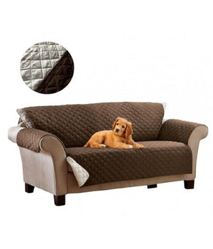 Copridivano Double Face 2 Posti Per Animali Proteggi Da Peli 140 X 170 Cm         