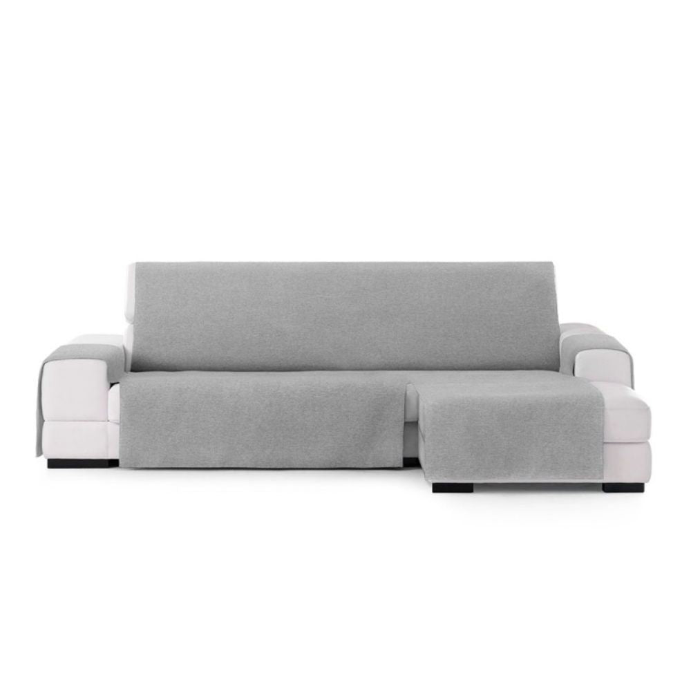 Copridivano penisola destra grigio tessuto jacquard Valeria 240