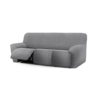 Copridivano recliner 3 posti grigio Jaz 200-260