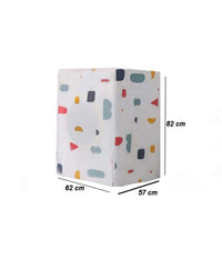 Coprilavatrice Apertura Carico Frontale Chiusura A Zip 82x62x57cm Telo Pvc 59491         