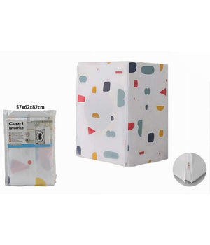 Coprilavatrice Apertura Carico Frontale Chiusura A Zip 82x62x57cm Telo Pvc 59491         