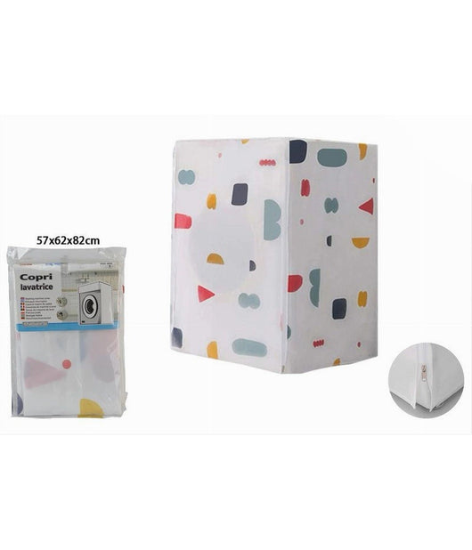 Coprilavatrice Apertura Carico Frontale Chiusura A Zip 82x62x57cm Telo Pvc 59491         