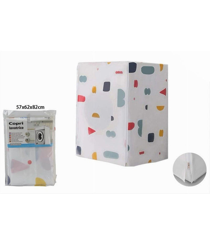 Coprilavatrice Apertura Carico Frontale Chiusura A Zip 82x62x57cm Telo Pvc 59491         