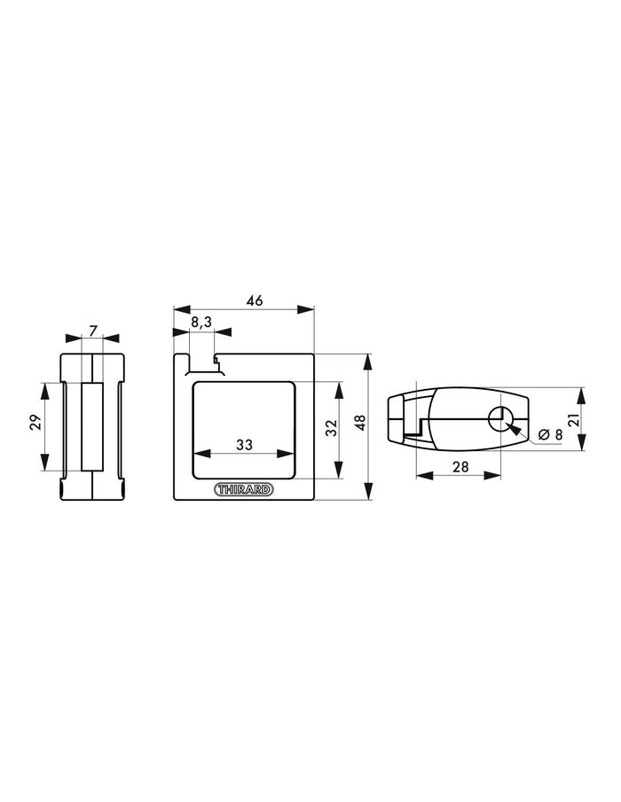 Coprilucchetto guscio in Abs Av+Ar