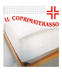 Coprimaterasso Impermeabile 1 Piazza E Mezza Con Angoli Elastici 130x195cm         
