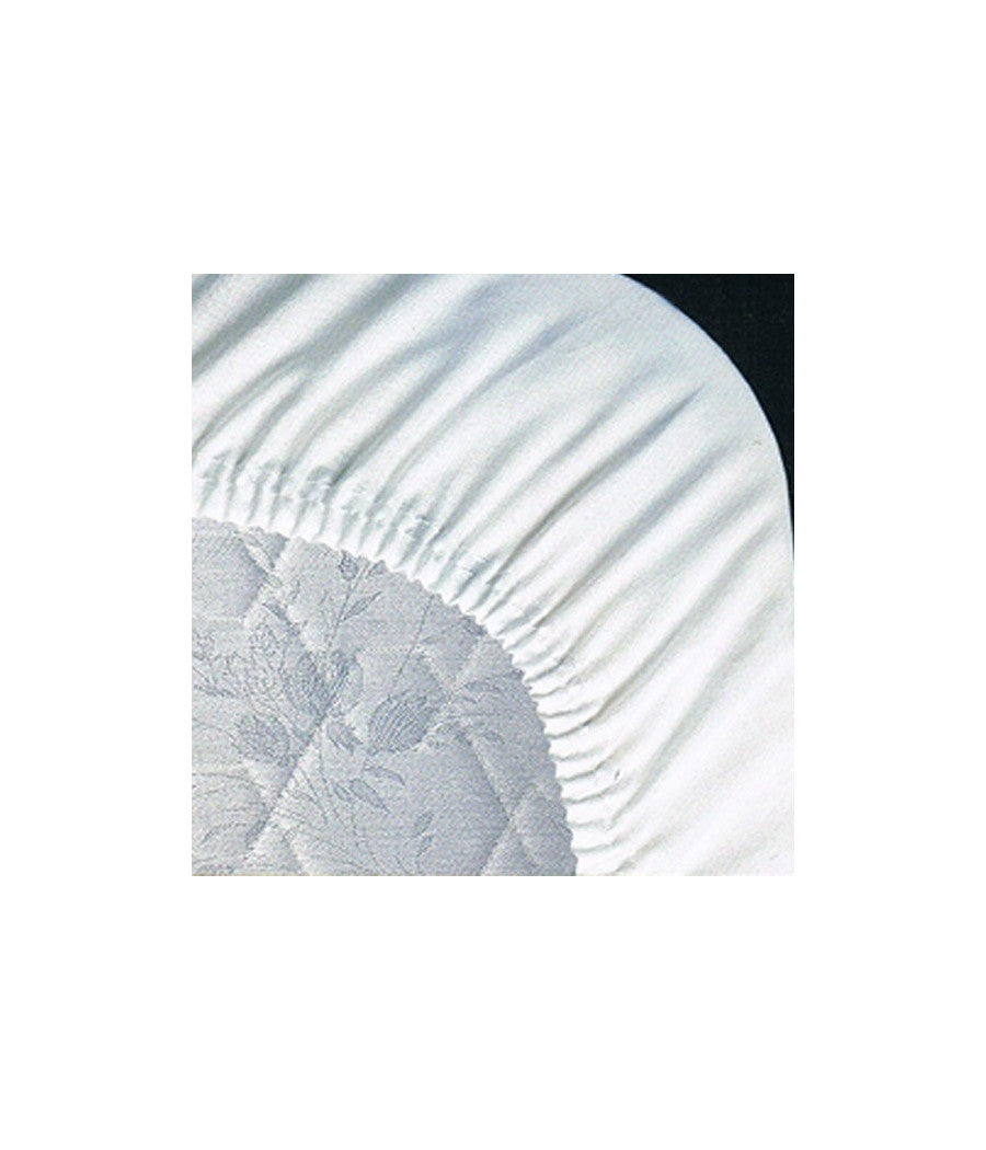 Coprimaterasso Singolo Salvamaterasso Spugna Con Angoli Elasticizzato 1x2         