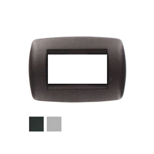 Coprinterruttore Millenium Nero