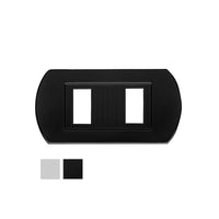 Coprinterruttore Minny Nylon 2 Posti Nero