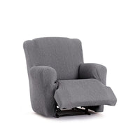 Copripoltrona relax grigio Troya elastico 60-90