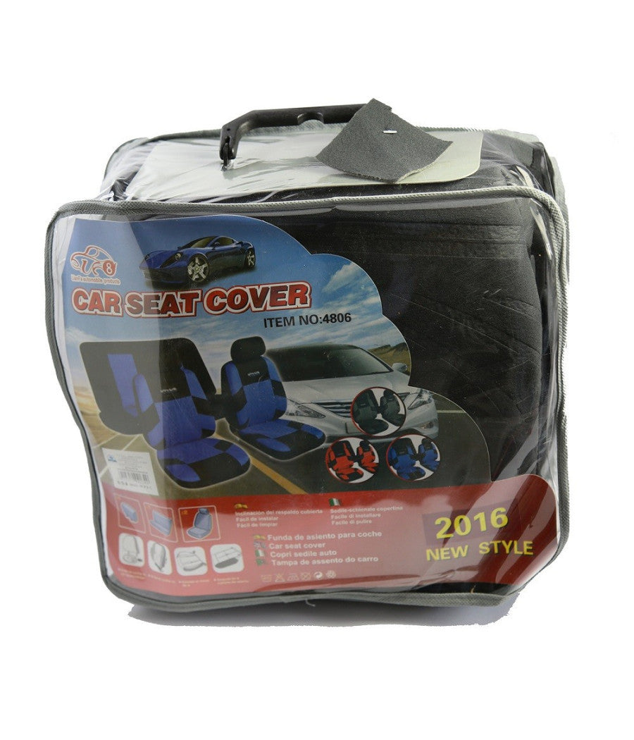 Coprisedili Auto Universali Copri Sedili Anteriori Posteriore Poggiatesta 4806         