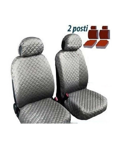 Coprisedili Fodere Anteriori 2 Posti Per Auto Coppia Universali Copri Sedili         