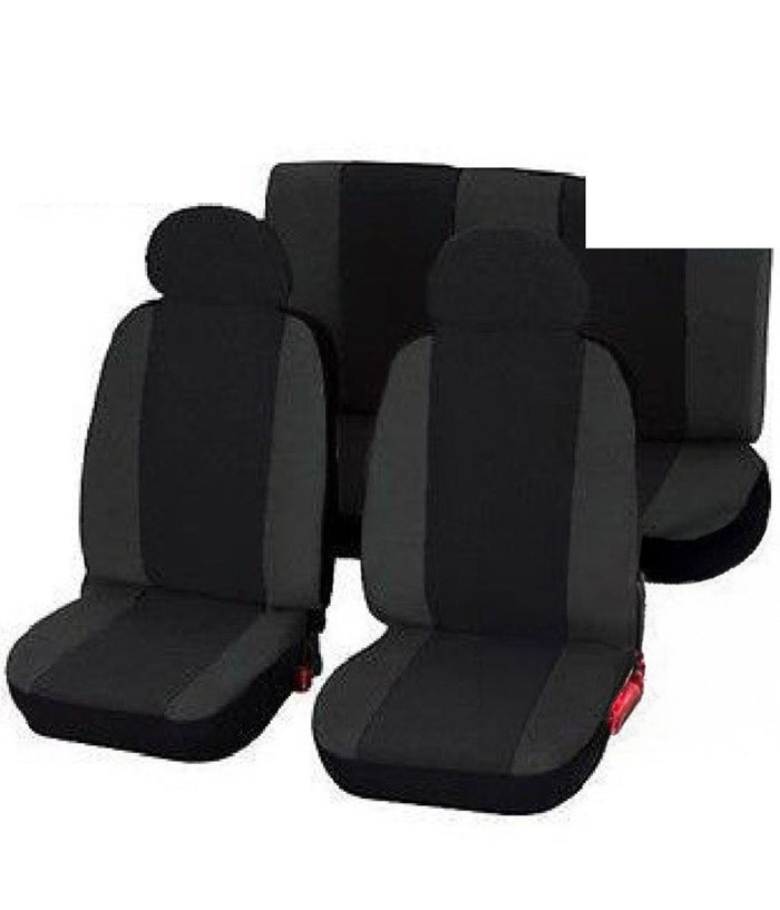 Coprisedili Fodere Universali Per Auto Piccole E Medie In Cotone Bicolore Airbag         