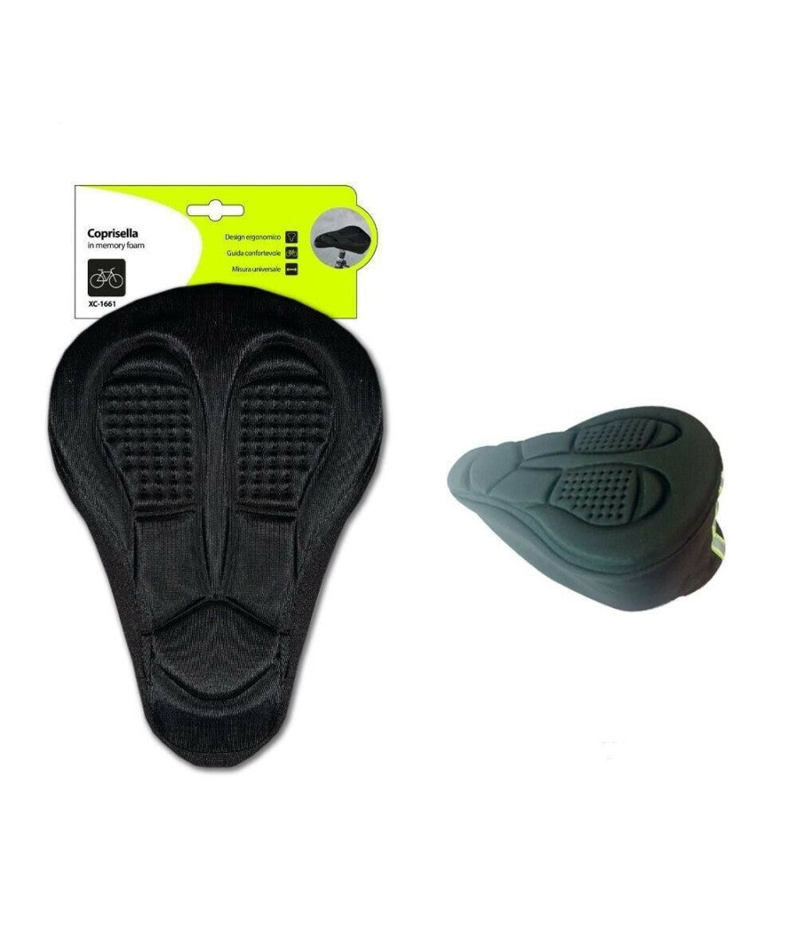 Coprisella Copertura Sella Sellino In Memory Foam Per Bici Bicicletta Xc-1661         