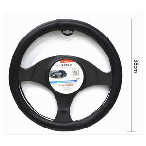 Coprivolante Auto Copertura Fodera Protezione Sterzo Universale 38 Cm Nero Cv-16         