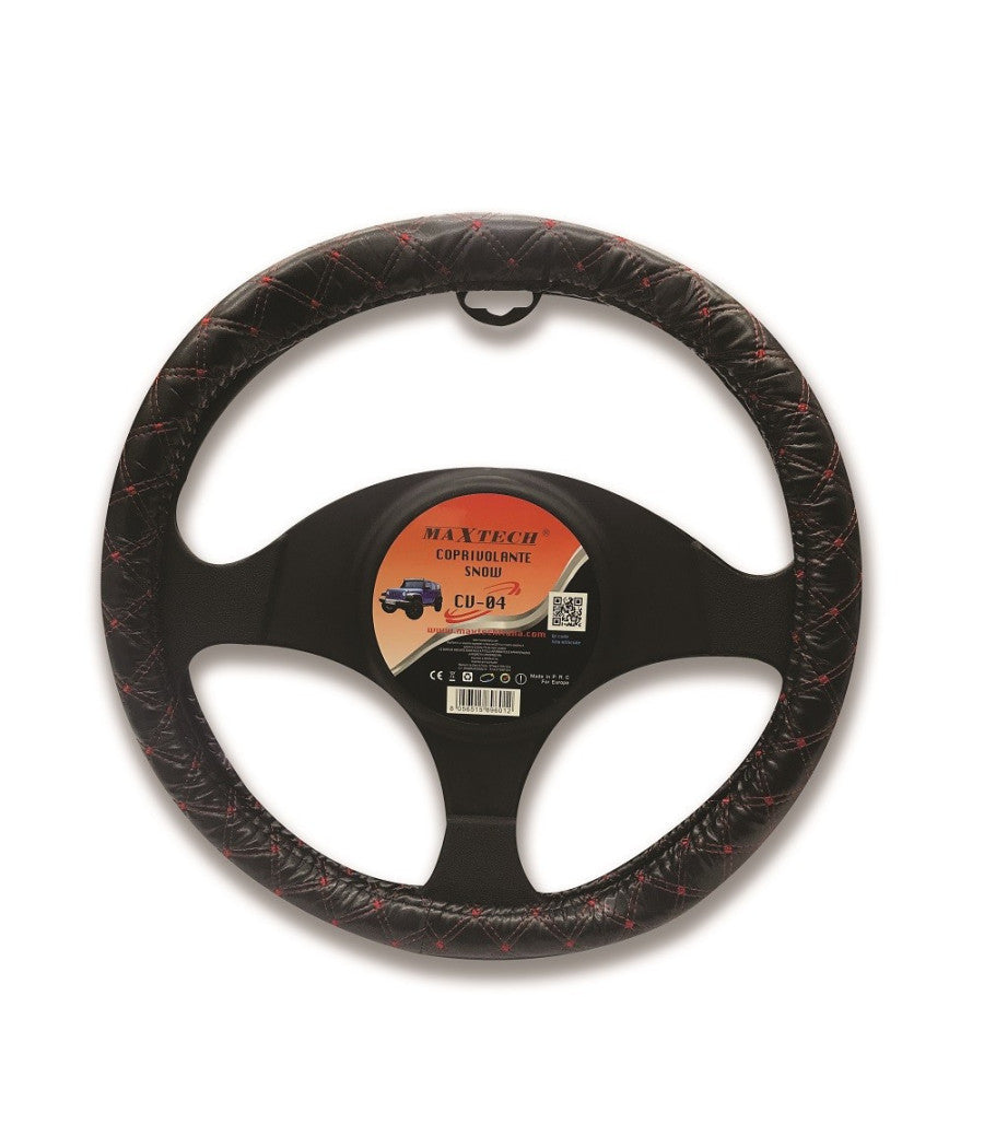 Coprivolante Fodera Universale Per Sterzo Snow Per Interno Auto Maxtech Cv-04         