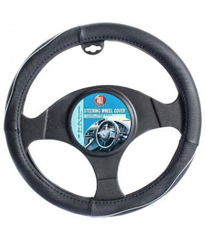 Coprivolante Universale Auto In Ecopelle Copertura Sterzo Macchina Camper 38 Cm         