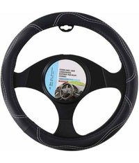 Coprivolante Universale Auto In Ecopelle Copertura Sterzo Macchina Camper 38cm         