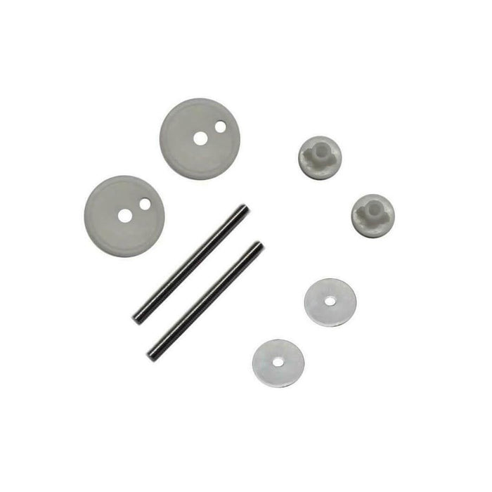 Trade Shop - Copriwater Bagno Universale Legno Mdf Bianco Copri Wc Sanitari Forma A U -        3,5