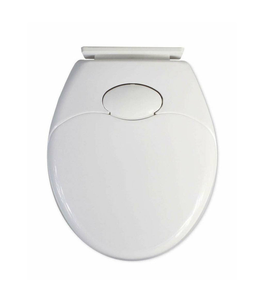 Copriwater Bianco Adattatore Riduttore Bambini Tavoletta Wc Chiusura Ammortizzata         3,5