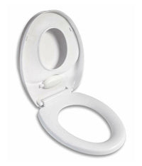 Copriwater Bianco Adattatore Riduttore Bambini Tavoletta Wc Chiusura Ammortizzata         3,5