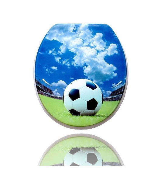 Copriwater Copri Water Sedile Wc Bagno Universale Cerniere Acciaio Calcio         3,5