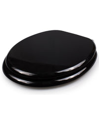 Copriwater Copri Water Sedile Wc Bagno Universale Cerniere Acciaio Nero 52970a         