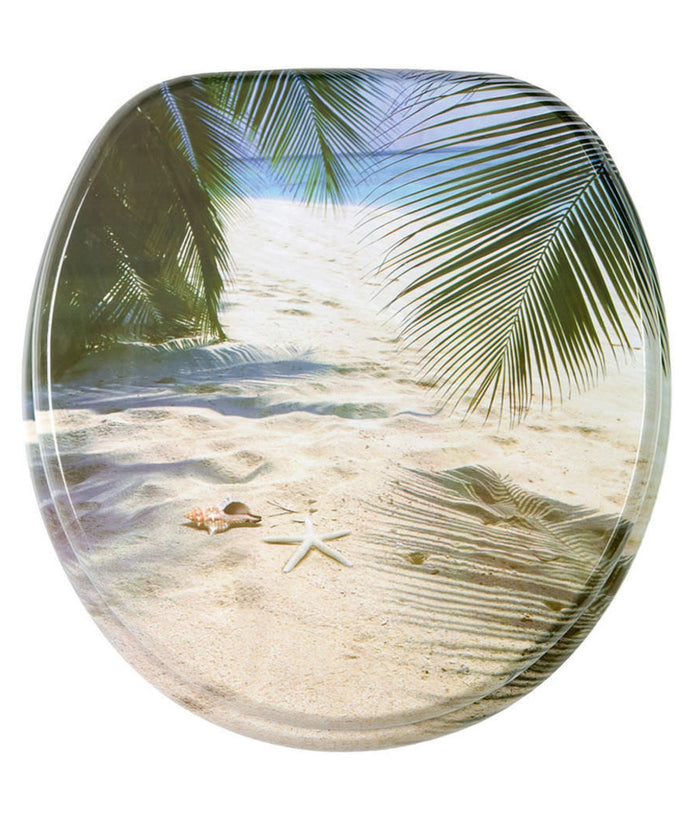 Copriwater Copri Water Sedile Wc Bagno Universale Cerniere Acciaio Spiaggia         3,5