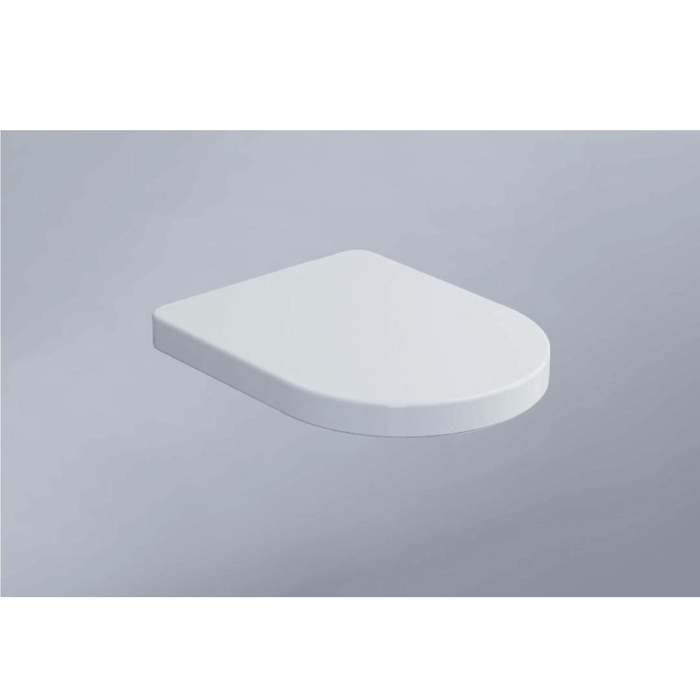 Copriwater Avvolgente Ceramica Cielo "Smile 53" Bianco Lucido