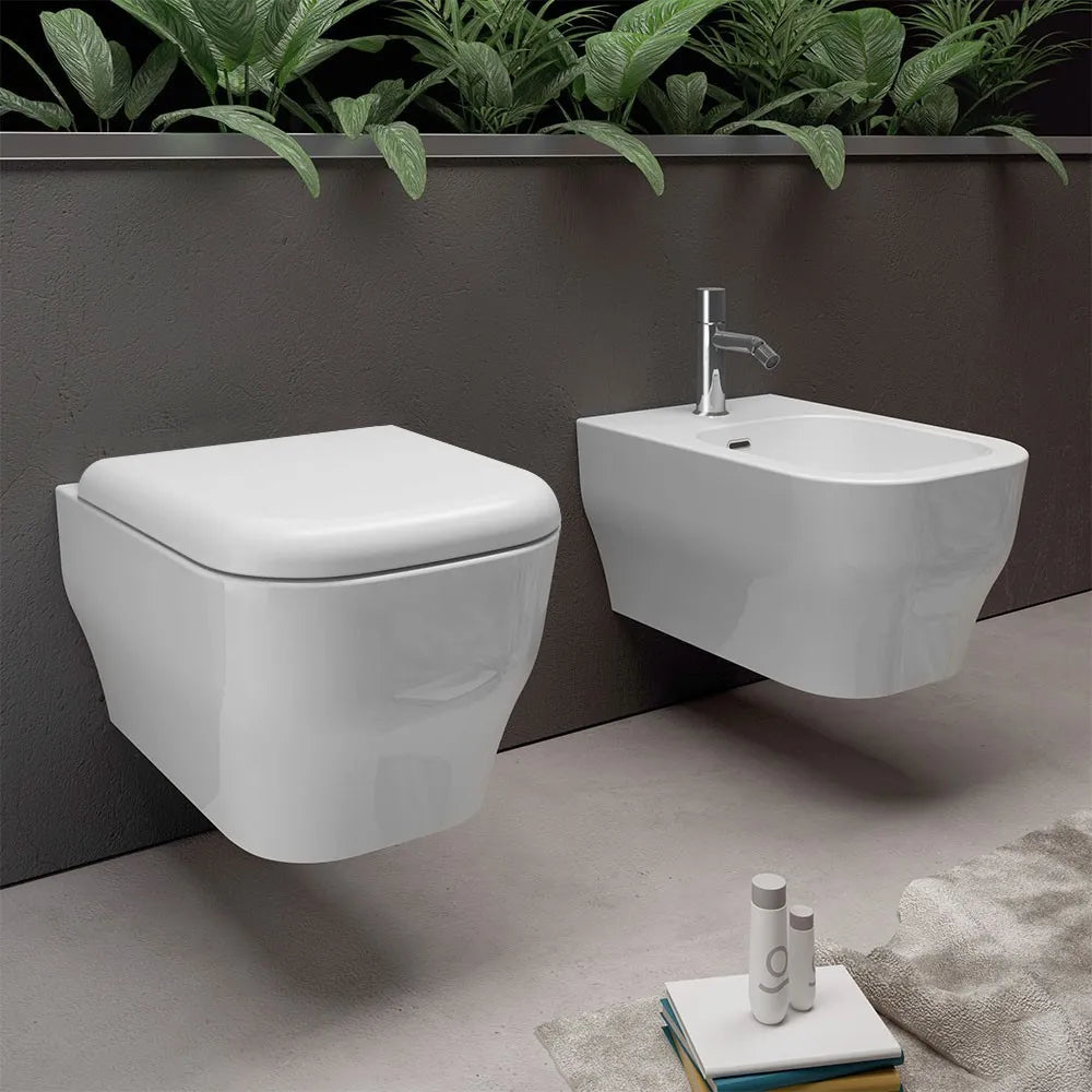 Copriwater originale Olympia serie Synthesis modello avvolgente