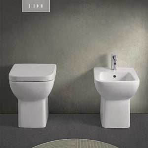 Copriwater originale per vaso filomuro Ginevra chiusura soft-close